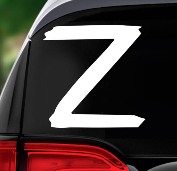 наклейка Z